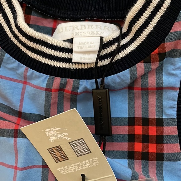 Burberry Children’s Romper Size 12M - Picture 3 of 3